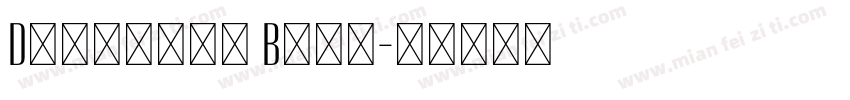 Designer Bold字体转换